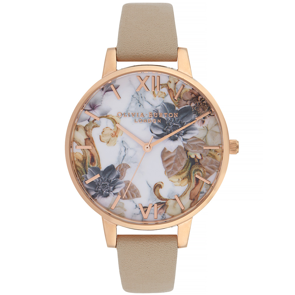 Часы Olivia Burton Marble Florals OB16CS17